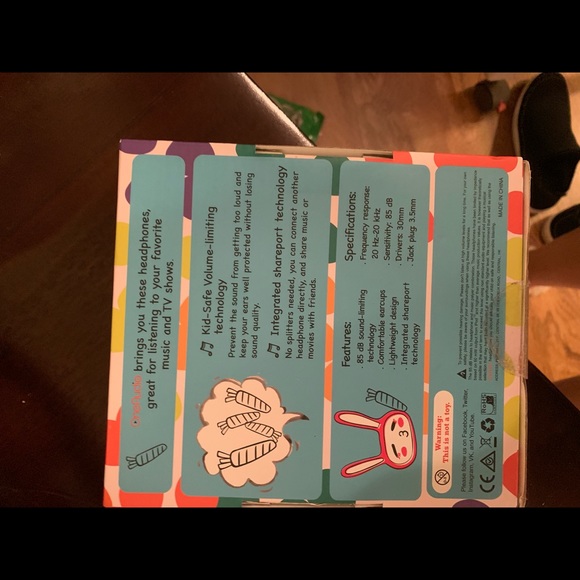 Little girls headphones - Picture 2 of 5